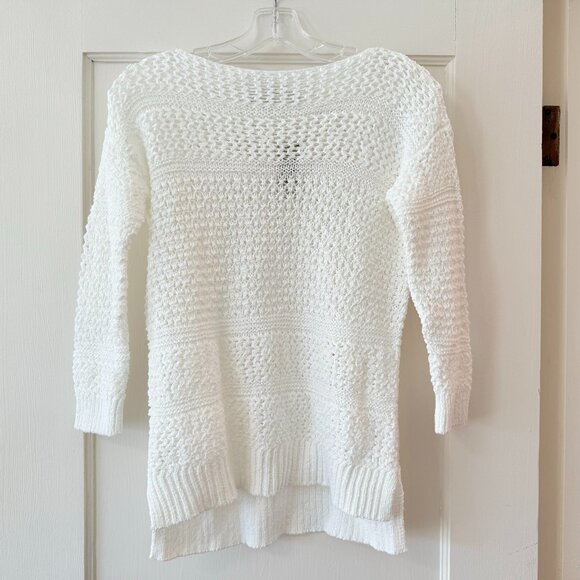 LOFT | Textured Stripe Sweater - Picture 1 of 9